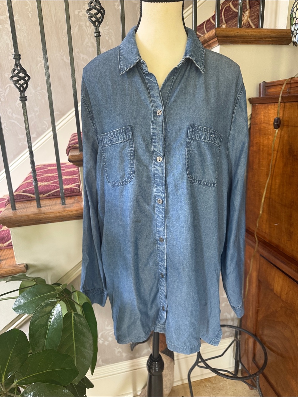 J. JILL button down, top extra large, very good condition. XL - Picture 3 of 10